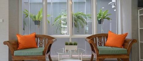 Sitzecke in der Lobby