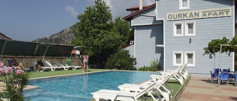 Seasonal outdoor pool