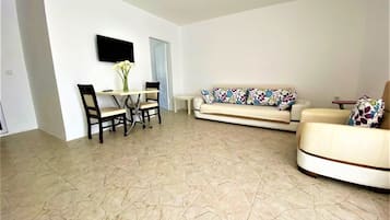 公寓, 1 间卧室 | 起居区 | 平板电视