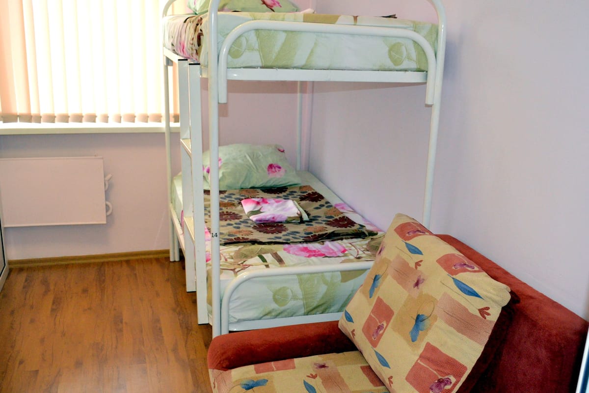 Desk, soundproofing, iron/ironing board, free WiFi
