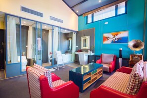 Luxury-Maisonette | Wohnzimmer | LCD-Fernseher