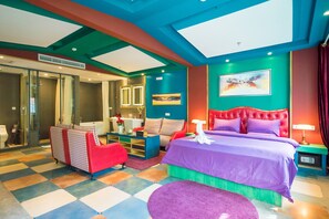 Suite | Minibar, Zimmersafe, Schreibtisch, Verdunkelungsvorhänge