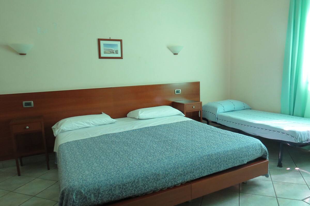 Iron/ironing board, free cots/infant beds, free WiFi