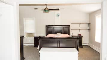 Desk, iron/ironing board, free WiFi, bed sheets