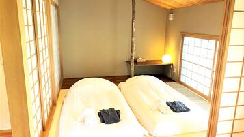 3 Bedrooms and 1 Tatami area Mountain View Lodge 11 | Premium bedding, in-room safe, desk, soundproofing