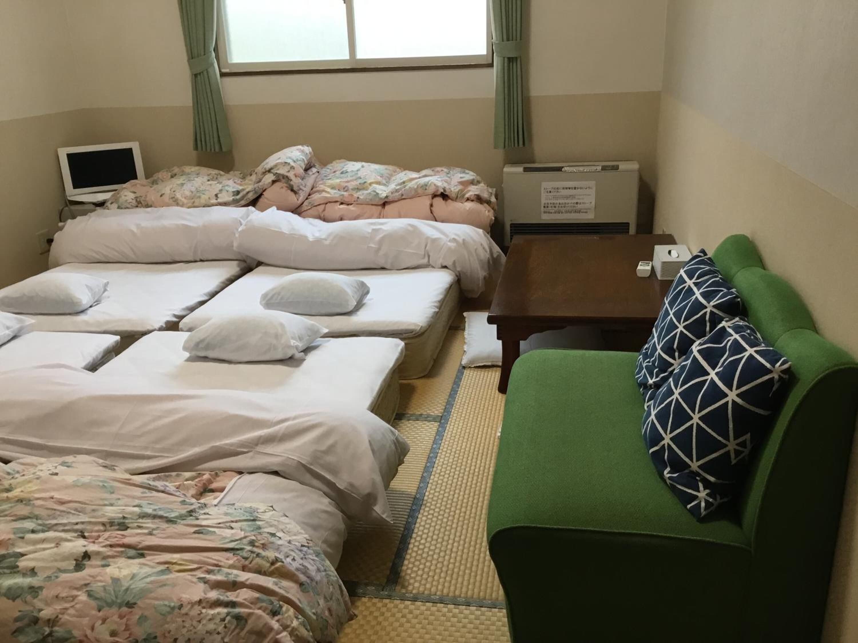 blackout curtains, soundproofing, free wifi, bed sheets