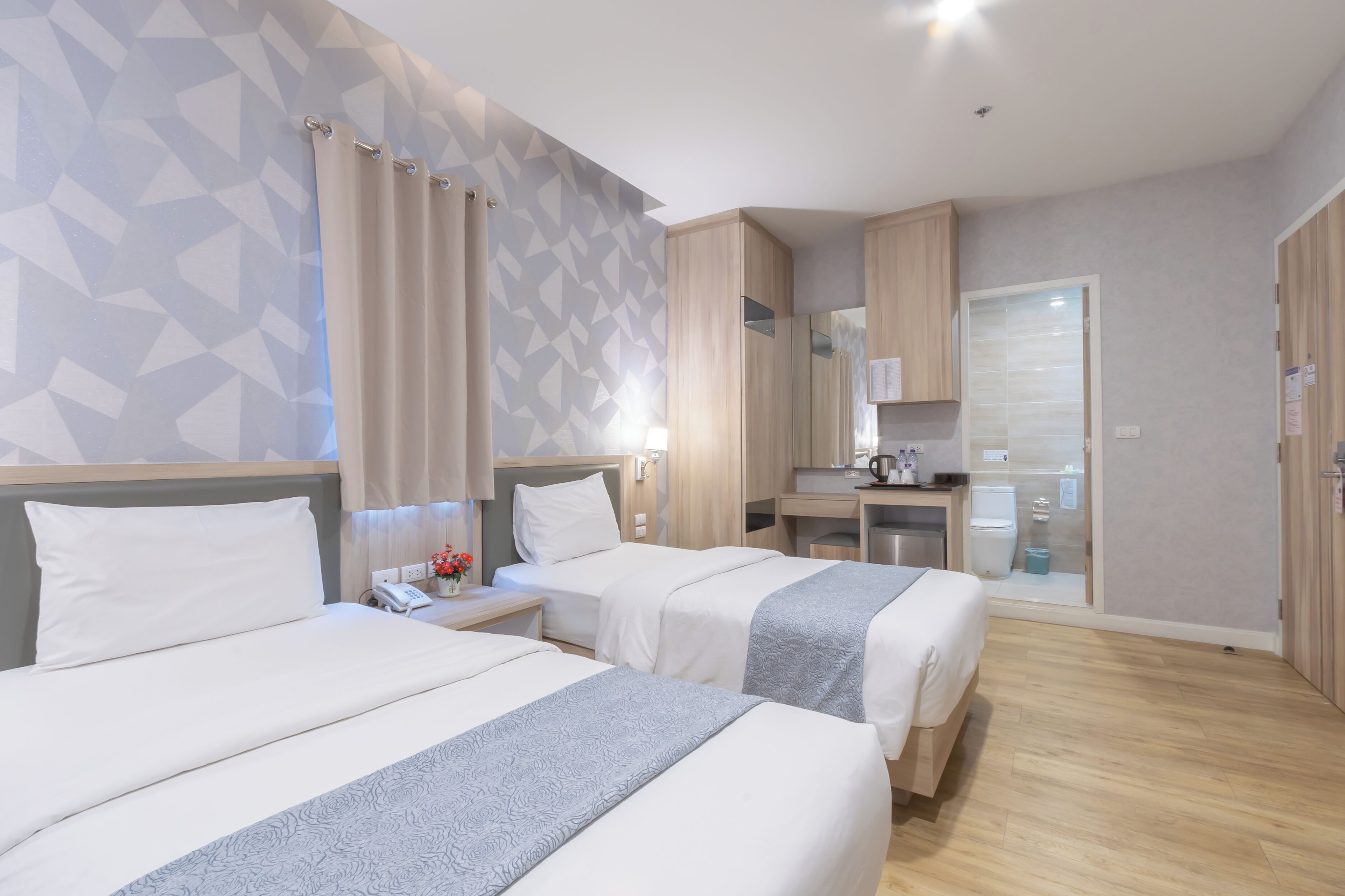 superior twin room | in-room safe, free wifi, bed sheets