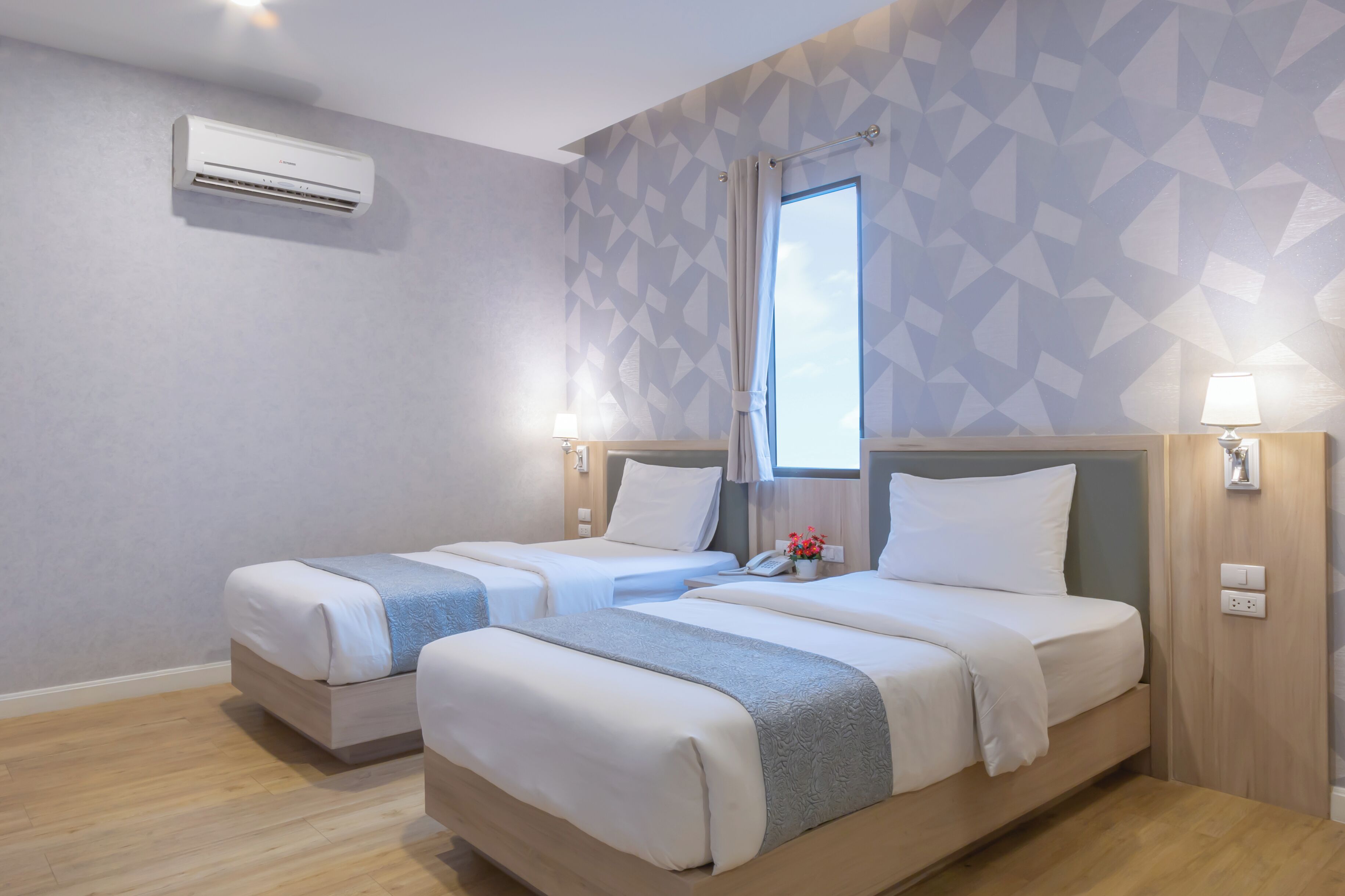 superior twin room | bathroom | shower, rainfall showerhead, free toiletries, hair dryer