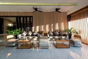 Sala de estar en el lobby