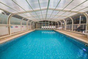 Indoor pool, outdoor pool