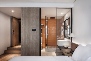 Double Room | Premium bedding, in-room safe, desk, blackout drapes - Chongqing David‘s Deer Boutique Hotel (Chongqing)