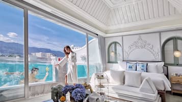 Doi Suthep Pool Suite | 高級寢具、迷你吧贈品、房內夾萬、遮光窗簾/窗簾