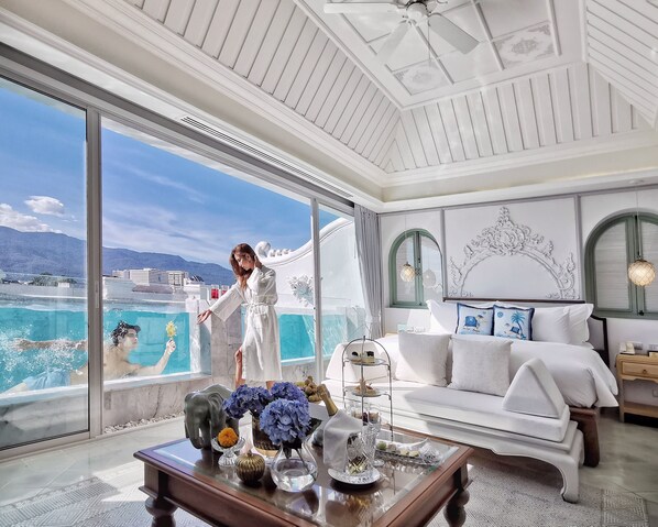 Doi Suthep Pool Suite | Premium bedding, free minibar, in-room safe, blackout drapes - The Inside House (Chiang Mai)