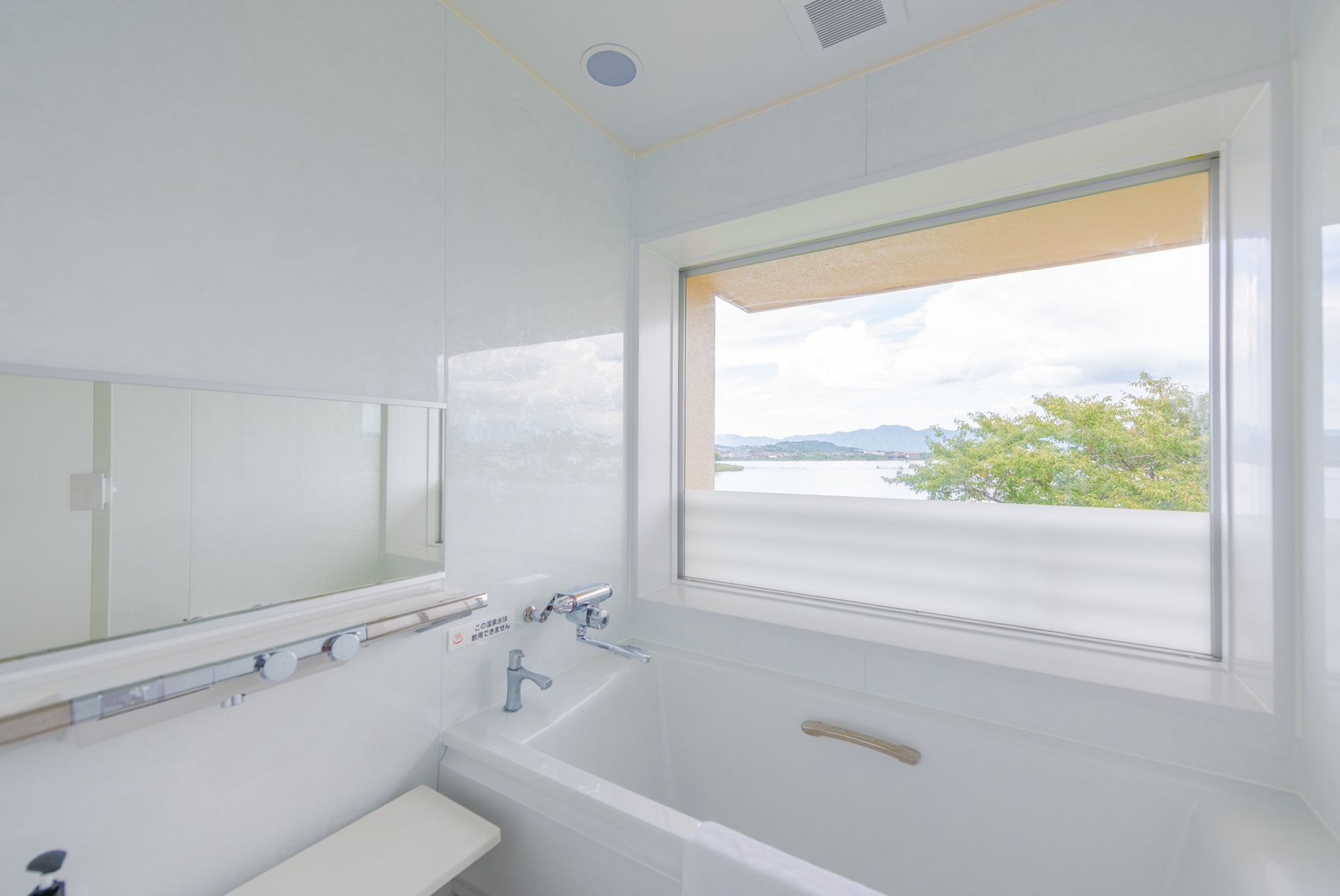 loyal twin room a | bathroom | shower, free toiletries, hair dryer, bathrobes