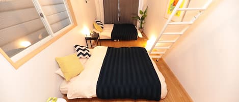 3 bedrooms, blackout curtains, free WiFi