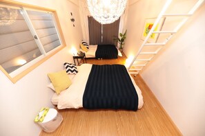 3 bedrooms, blackout curtains, free WiFi - PENGUIN-Mura (Osaka)