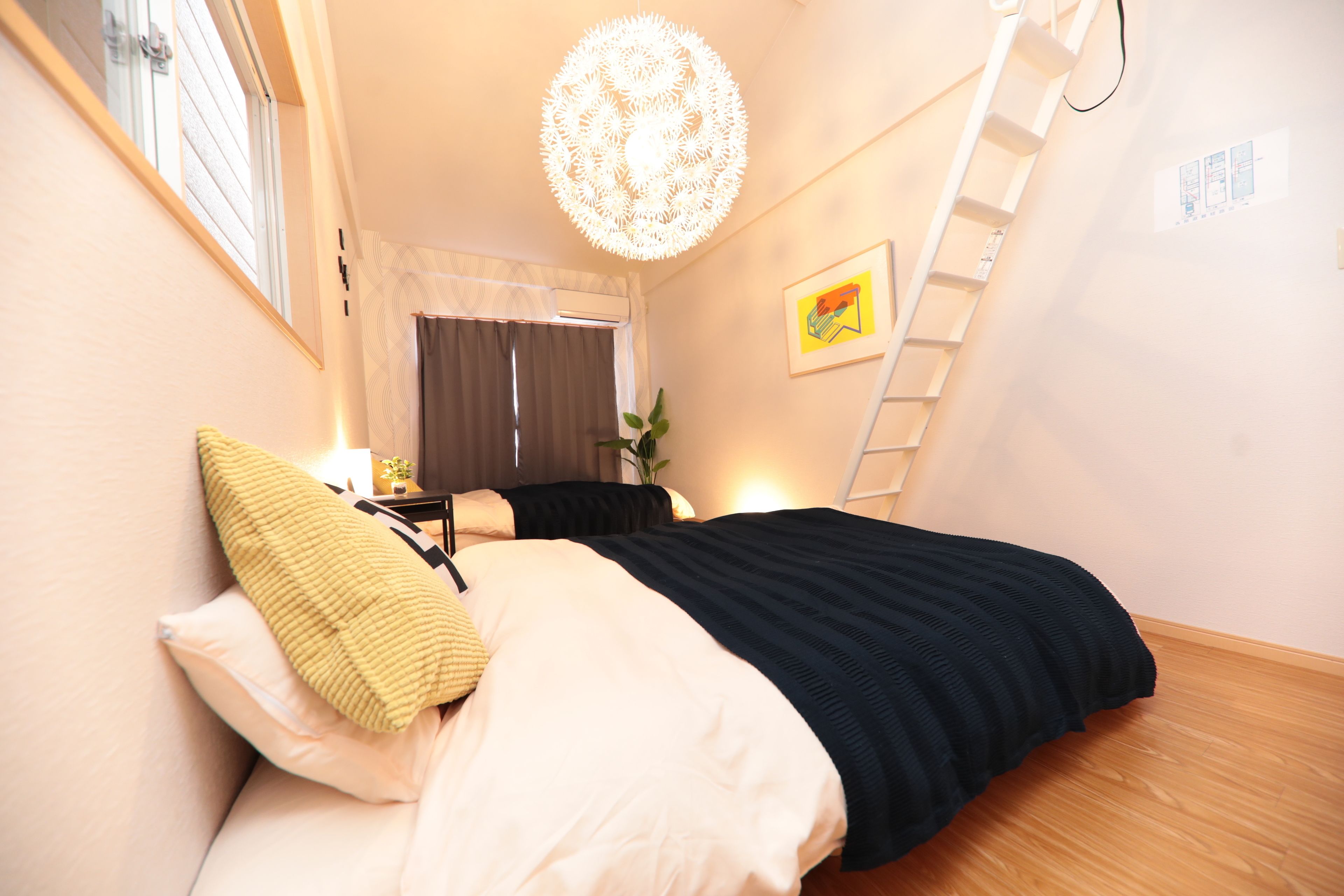 3 habitaciones, cortinas blackout y wifi gratis 