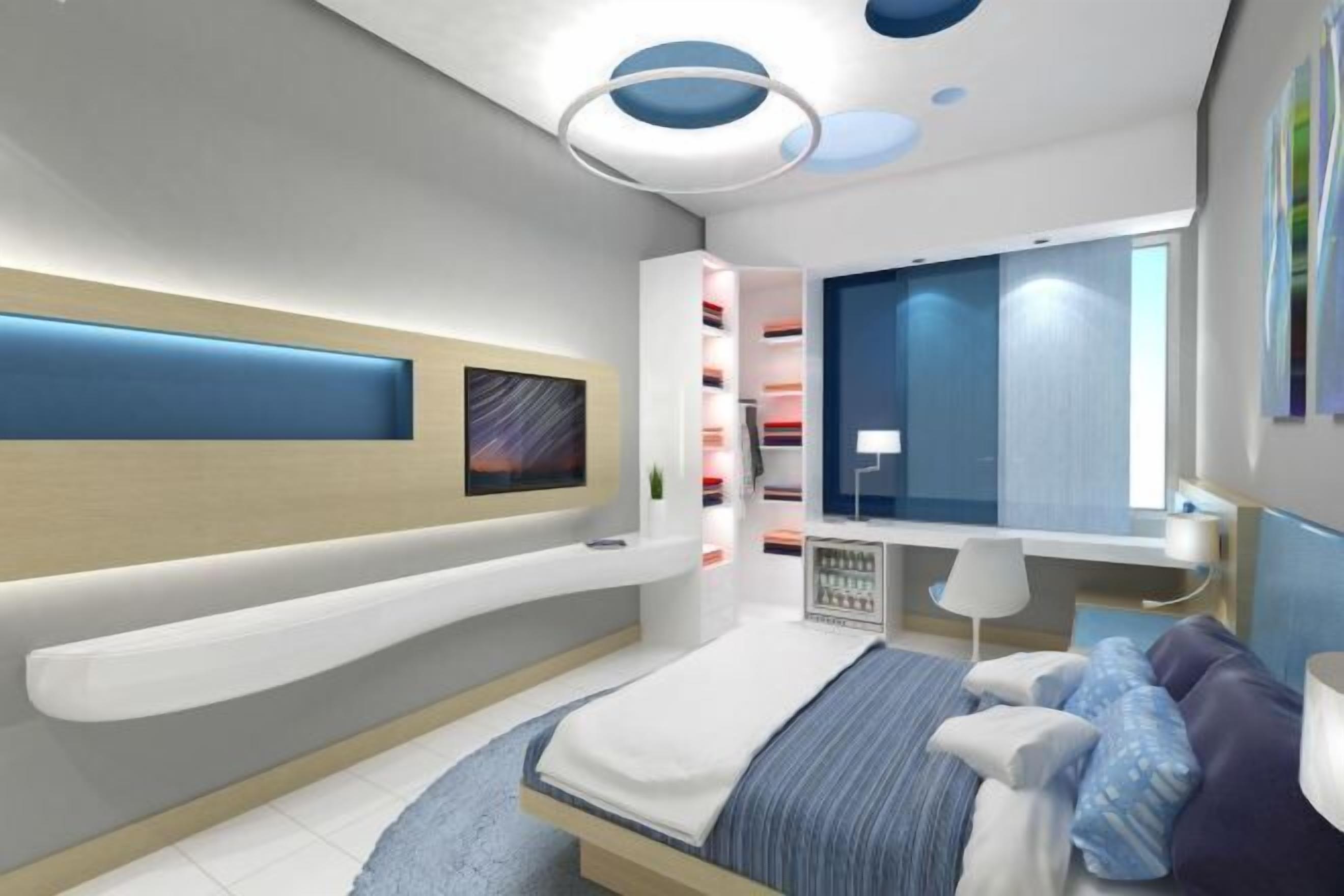 Premium bedding, minibar, in-room safe, desk
