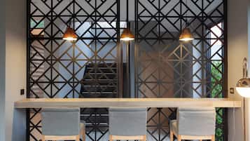 Sala de estar en el lobby