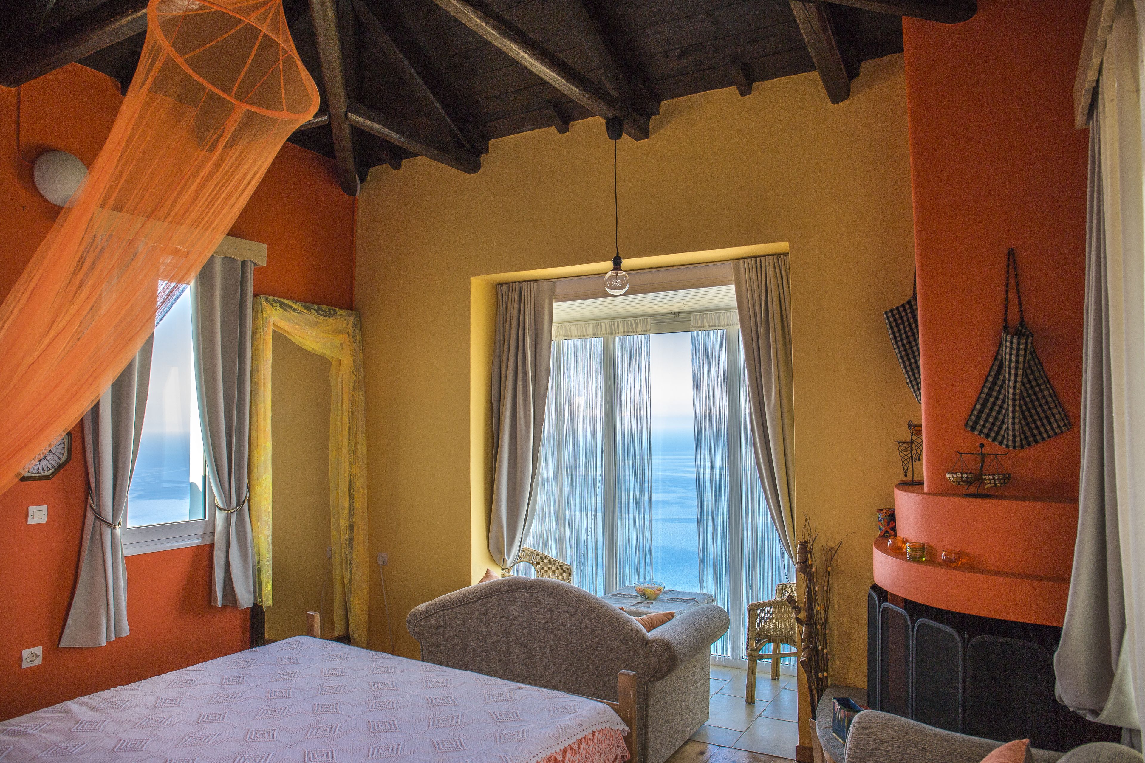 公寓, 2 间卧室, 海景 (Dilino) | 2 多间卧室、办公桌、遮光窗帘、熨斗/熨衣板