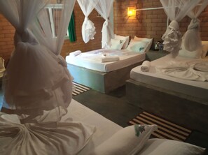 Deluxe Family Room | 1 bedroom, in-room safe, individually decorated, individually furnished - Sandalwood Cottage (Udawalawa)