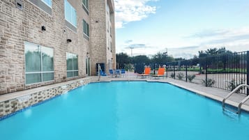 Seasonal outdoor pool