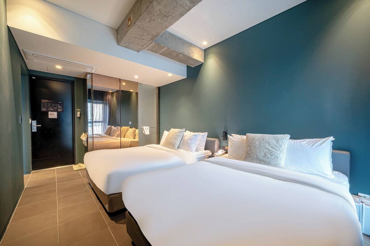 Deluxe Twin Room, 1 Bedroom, Ocean View | Bathroom
