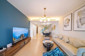 Living room - Tyms High Serviced Residence Shanghai Xujiahui Metro (Shanghai)