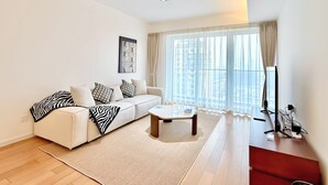 Suite – city, 2 soverom, ikke-røyk, eget bad | Oppholdsrom