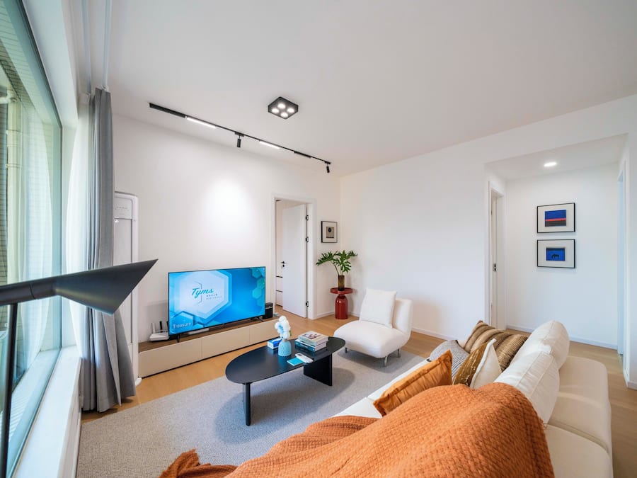 City-Suite, Mehrere Betten, mit Bad, Stadtblick