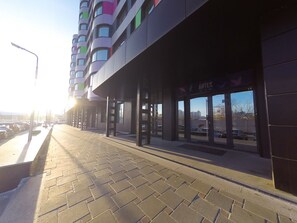 Façade de l’hébergement