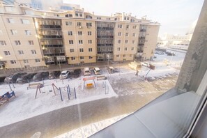 Basic Double or Twin Room, 1 Double Bed with Sofa bed, Kitchenette, City View | View from room - Stepan Razin 2 Apartments (Yekaterinburg)