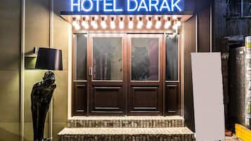 Entrée de l’hébergement