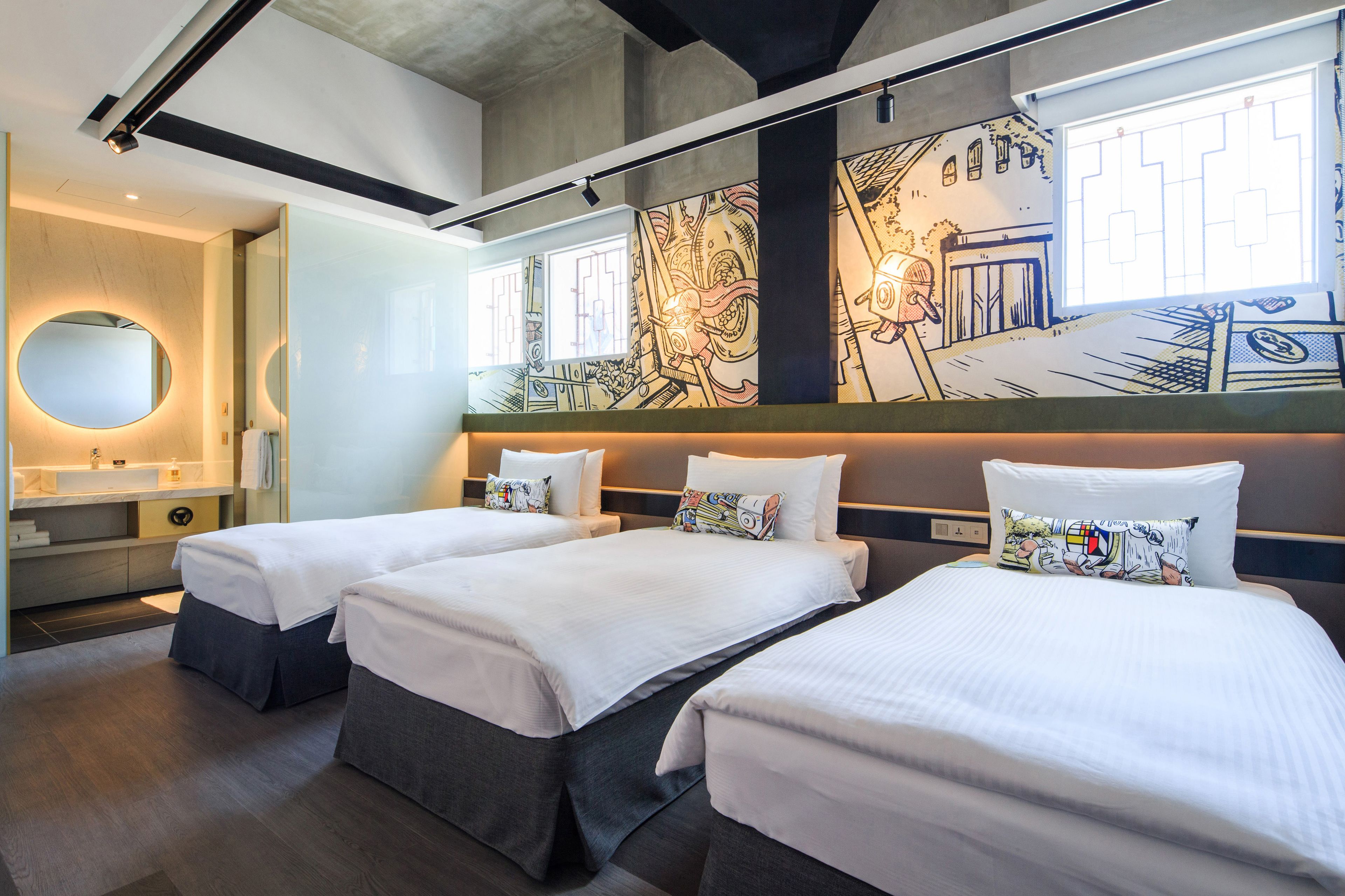 elite triple room | 1 bedroom, premium bedding, in-room safe, individually decorated