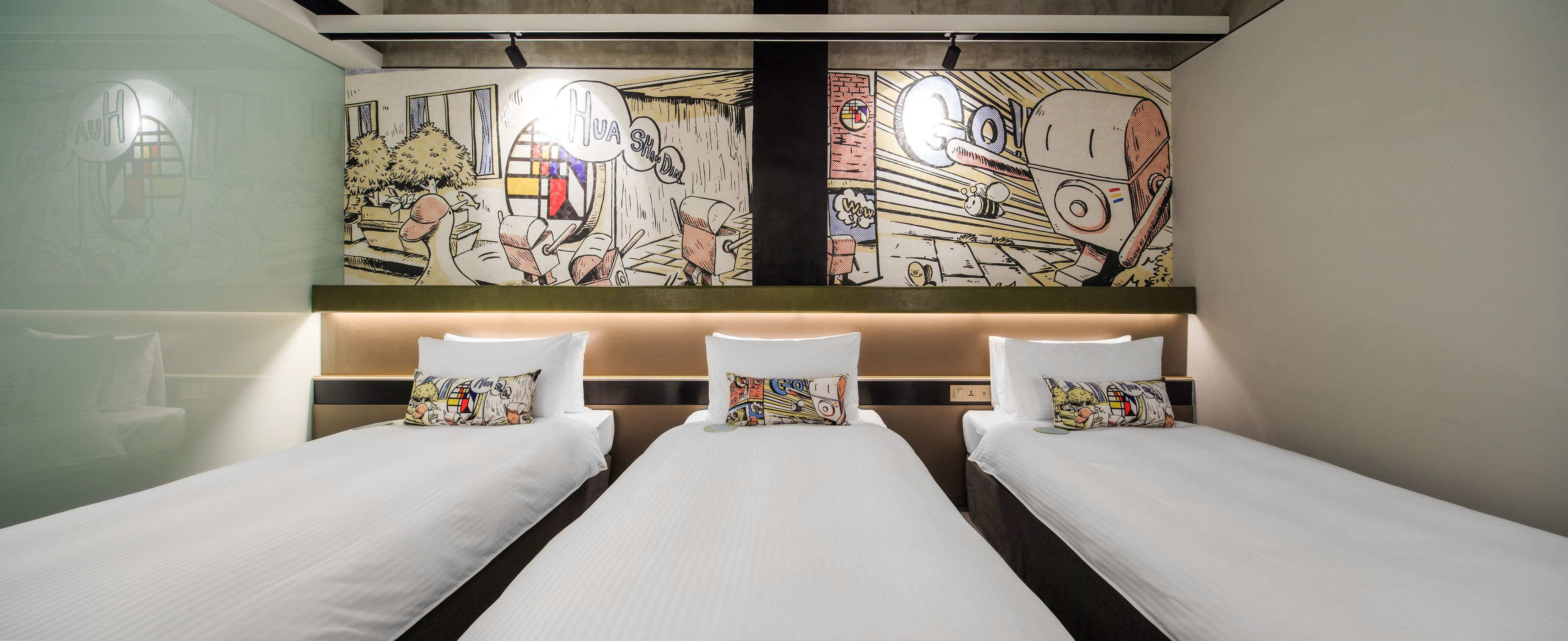 standard triple room | 1 bedroom, premium bedding, in-room safe, individually decorated