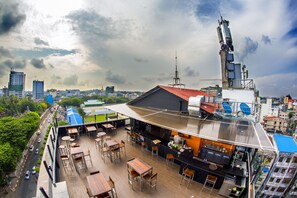 Vue depuis l’hébergement 