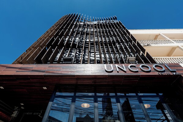 Façade de l’hébergement