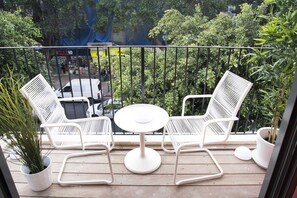 Departamento Deluxe, 2 habitaciones | Balcón