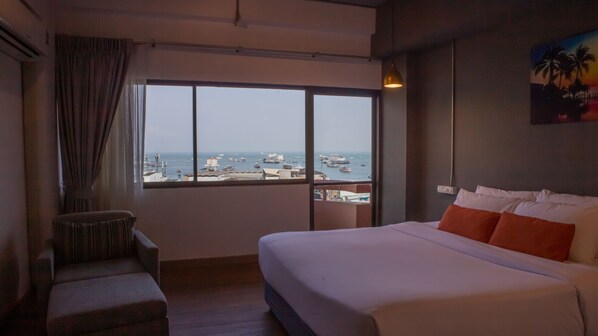 Deluxe Sea View | Minibar, soundproofing, free WiFi, bed sheets - 7 Days Premium Hotel Pattaya (Pattaya)