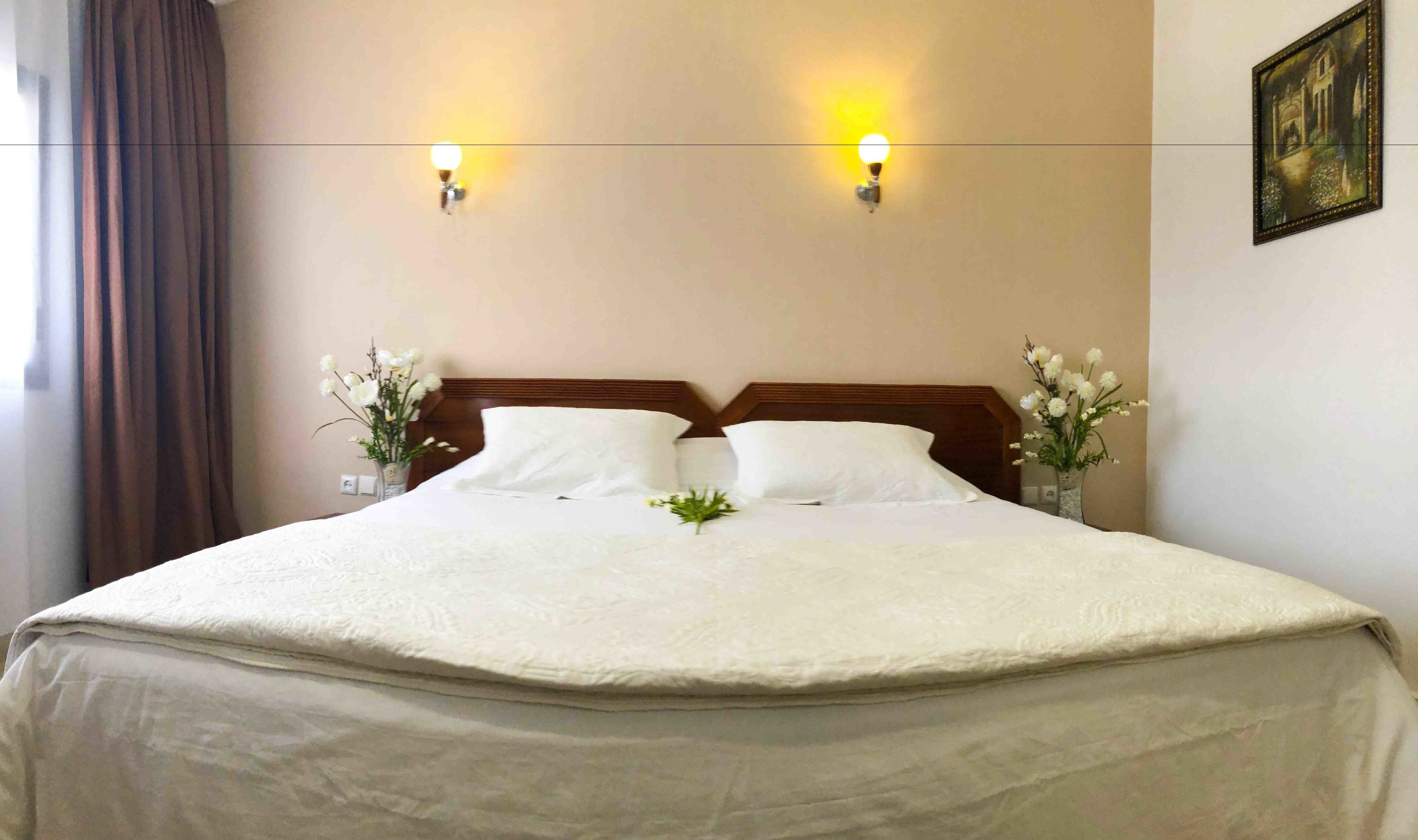 double or twin room | individually decorated, individually furnished, desk, blackout curtains