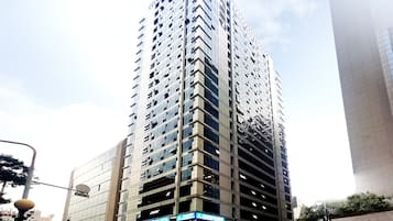 Façade de lâhĂ©bergement