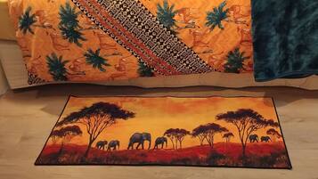 Room, 1 King Bed, Fireplace, Garden View (Serengeti)