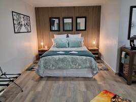 Luxury Room, Fireplace, Garden View (Tree Tops) | Premium bedding, desk, laptop workspace, blackout drapes