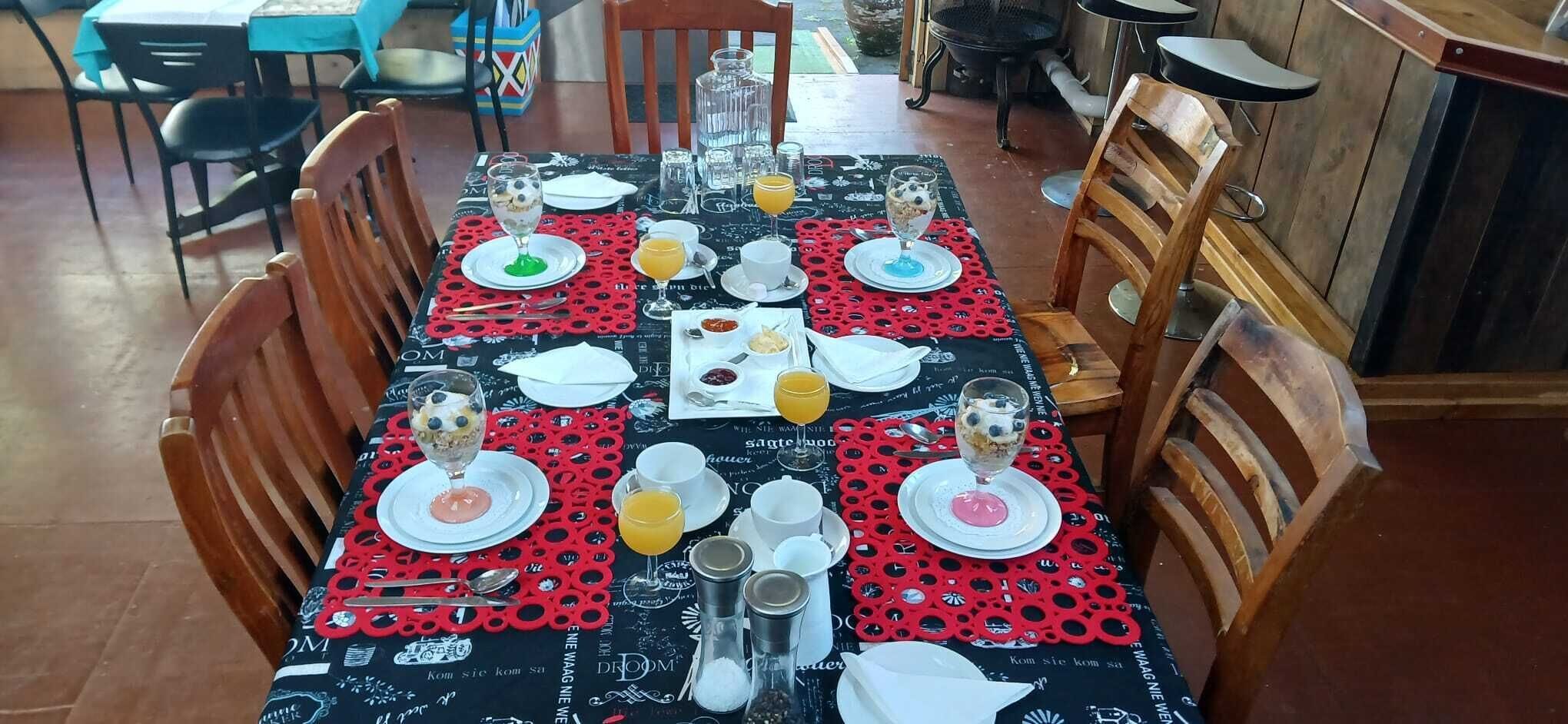Colazione a pagamento, servita nei giorni feriali 