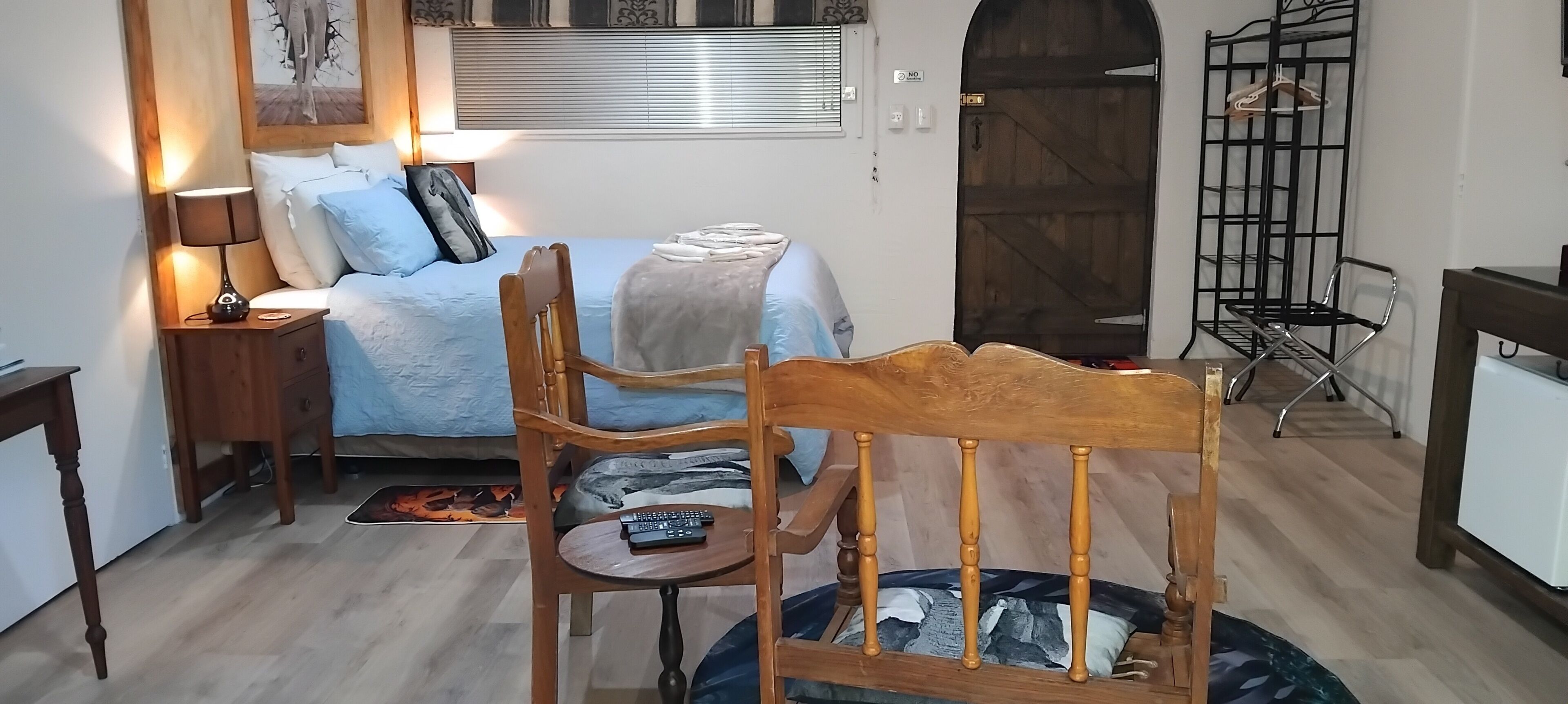 Signatur-studiosuite - pejs i værelset - have-område (Elephants) | Premium-sengetøj, minibar, individuelt design, individuel indretning