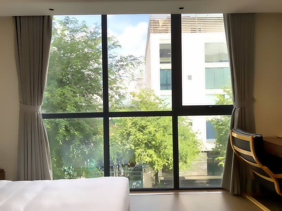 City View Studio | In-room safe, individually furnished, desk, laptop workspace