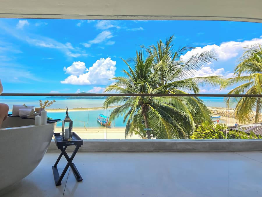 Quang cảnh nhìn từ nơi lưu trú