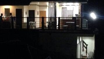 Front of property - evening/night
