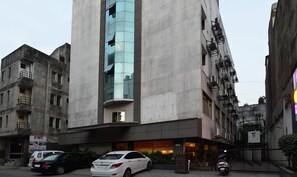 Façade de l’hébergement