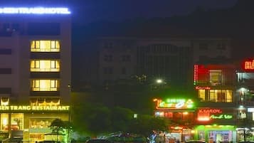 Front of property - evening/night